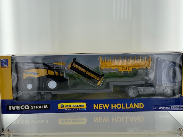 Iveco Truck + New Holland FR920 - 1:43